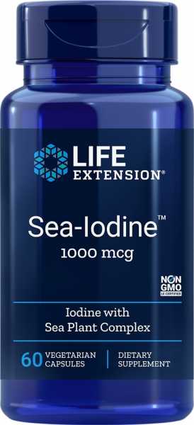 Life Extension, Sea-Iodine, 1000mg, 60 Veg. Kapseln