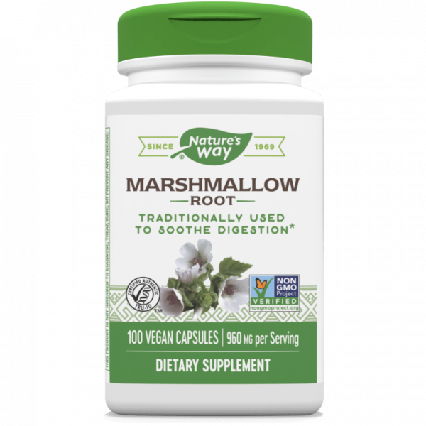 Nature's Way, Marshmallow Root, 100 veg. Kapseln