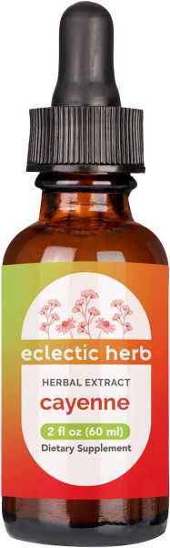 Eclectic Institute, Cayenne Tinktur, 60ml