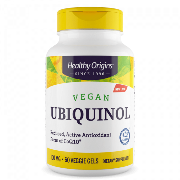 Healthy Origins, Vegan Ubiquinol, 100mg, 60 Veg. Kapseln