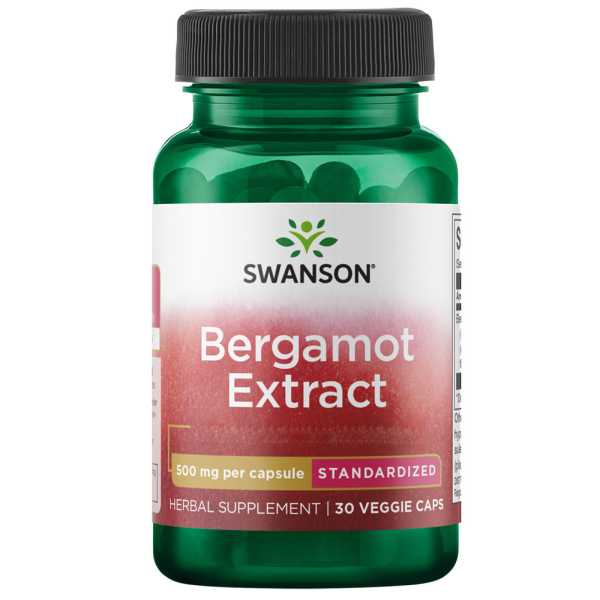 Swanson, Bergamot Extract, 500mg, 30 Kapseln