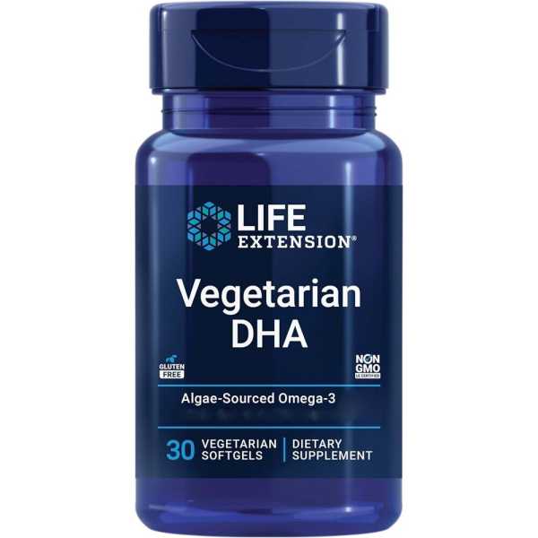 Life Extension, Vegetarian DHA, 30 Kapseln