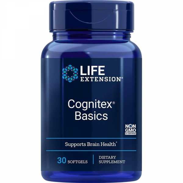 Life Extension, Cognitex Basics, 30 Weichkapseln