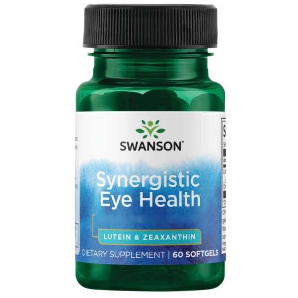 Swanson, Synergistic Eye Health - Lutein & Zeaxanthin, 60 Weichkapseln