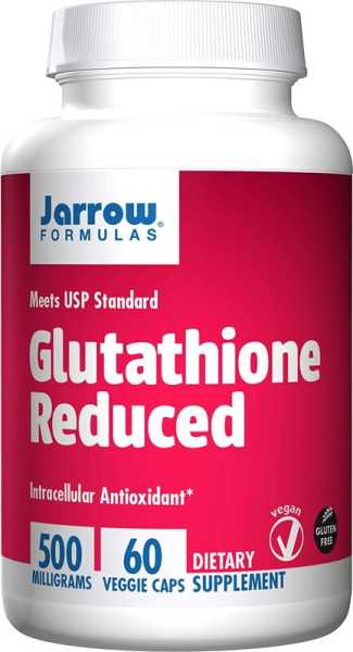 Jarrow Formulas, reduzierte Glutathione, 500mg, 60 Veg. Kapseln