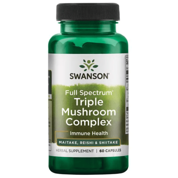 Swanson, Triple Mushroom Complex, 60 Kapseln
