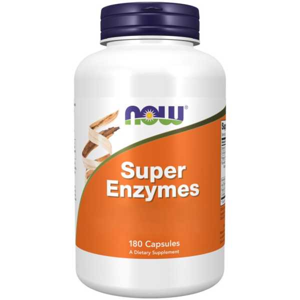 Now Foods, Super Enzyme, 180 Kapseln