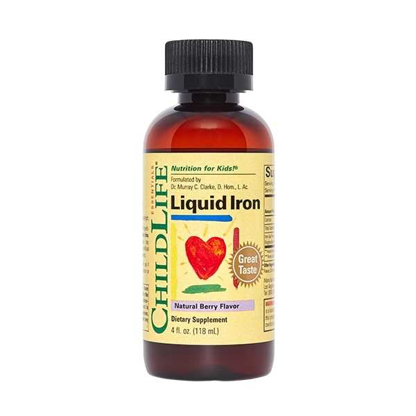 ChildLife Essentials, Liquid Iron, 118ml