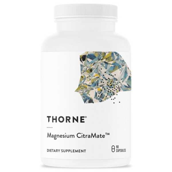 Thorne Research, Magnesium CitraMate 135mg, 90 Kapseln