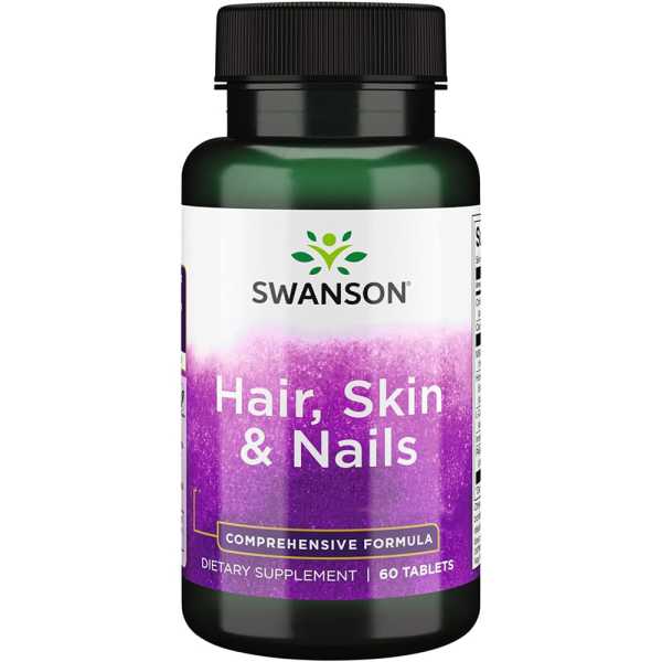 Swanson, Hair, Skin & Nails, 60 Tabletten