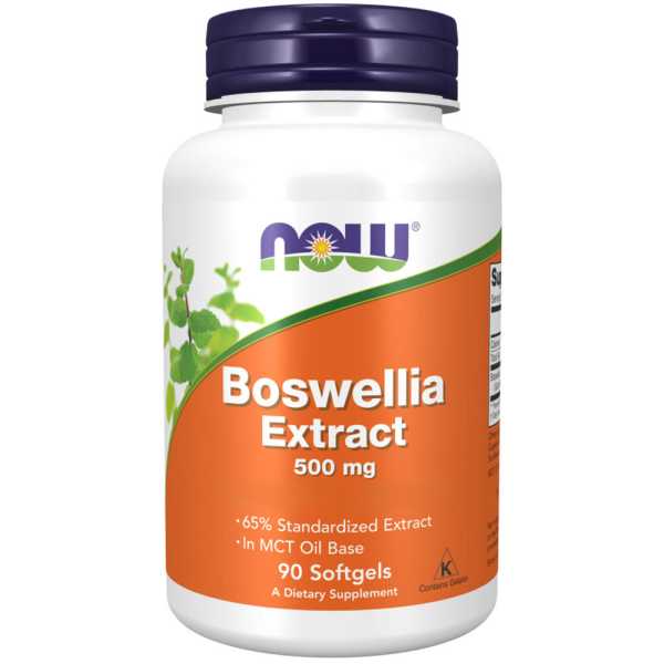 Now Foods, Boswellia Extract ( Weihrauch Extrakt ), 500 mg, 90 Weichkapseln
