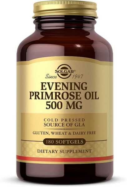 Solgar, Evening Primrose Oil, 500mg, 180 Weichkapseln