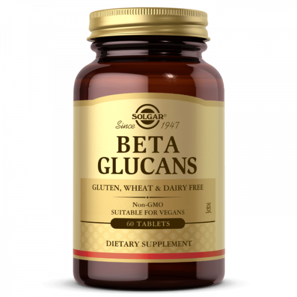 Solgar, Beta Glucans, 60 Veg. Tabletten