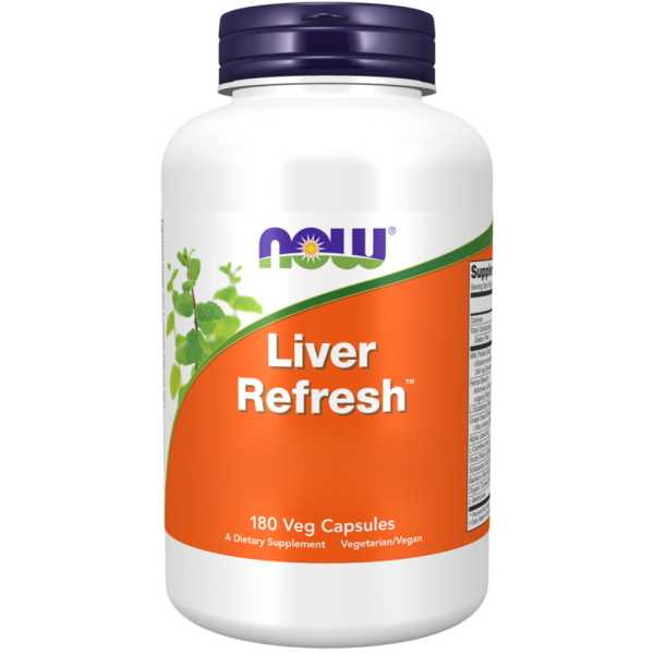 Now Foods, Liver Refresh, 180 Kapseln