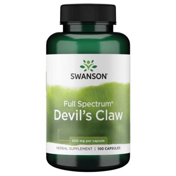 Swanson, Full Spectrum Devil's Claw, 500mg, 100 Kapseln