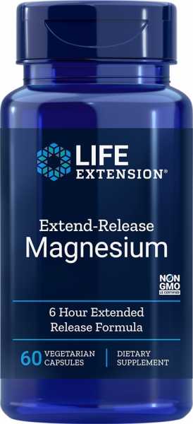 Life Extension, Extend-Release Magnesium, 60 Veg. Kapseln