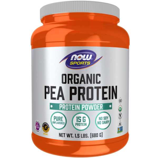 Now Foods, Pea Protein (Erbsen Protein), geschmacksneutral, 907 g