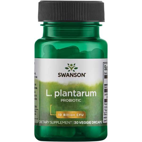 Swanson, L. Plantarum Probiotic, 10 Billion CFU, 30 Veg Kapseln