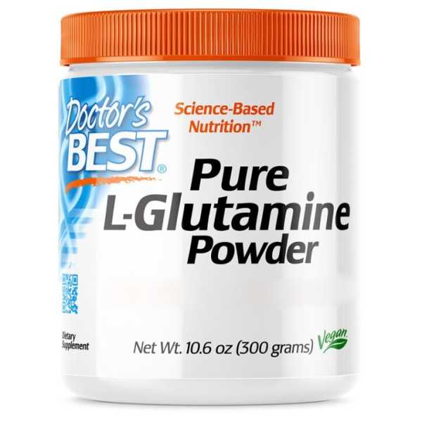 Doctor's Best, L-Glutamine Pulver, 300g