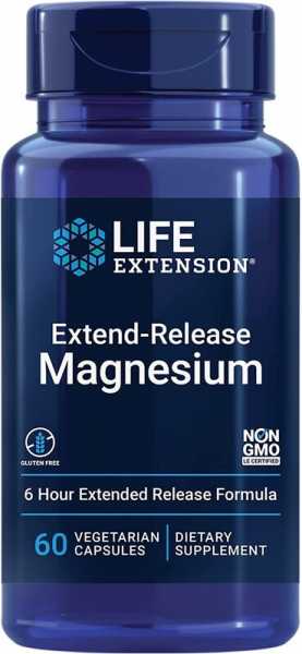 Life Extension, Extend-Release Magnesium, 60 Kapseln
