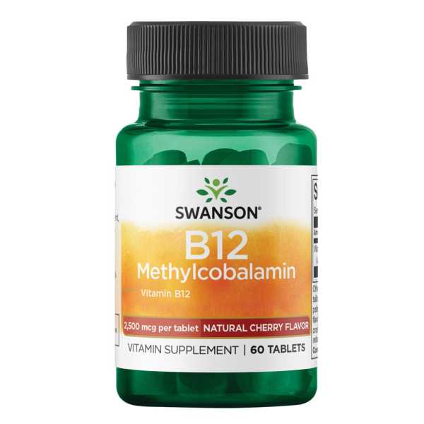 Swanson, Vitamin B12, Depot, 2500mcg, 60 Tabletten