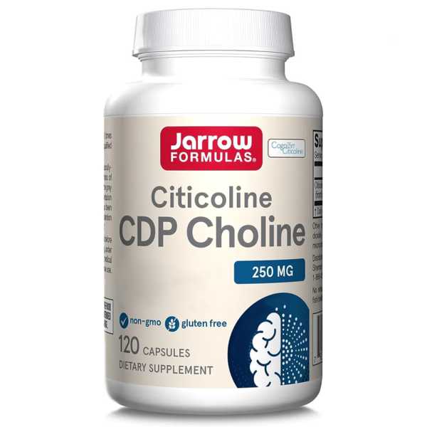 Jarrow Formulas, Citicolin, CDP Cholin, 250mg, 120 Kapseln