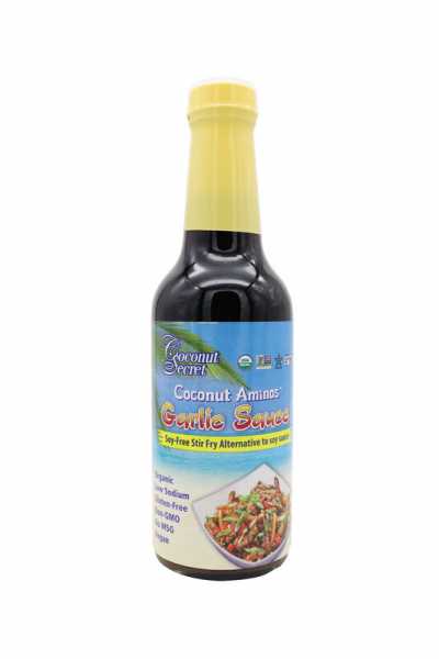 Coconut Secret, Coconut Aminos, Garlic Sauce (Knoblauch), 296ml