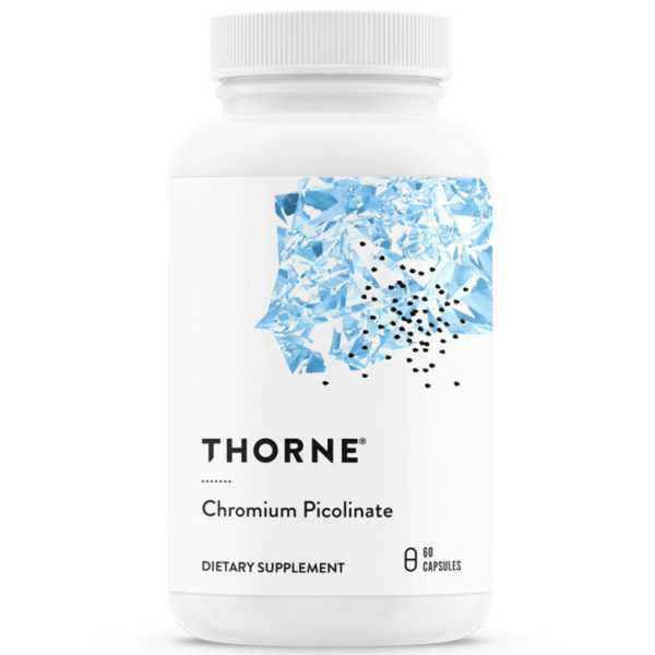 Thorne Research, Chromium Picolinate, 500mcg, 60 Kapseln