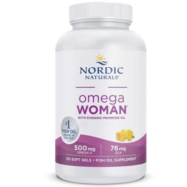 Nordic Naturals, Omega Woman, 120 Weichkapseln