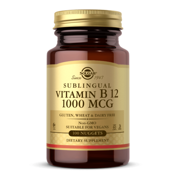 Solgar, Vitamin B12, 1000mcg, 100 Nuggets