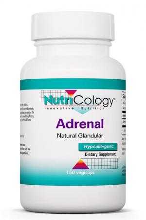 Nutricology, Adrenal Natural Glandular, 150 Veg. Kapseln