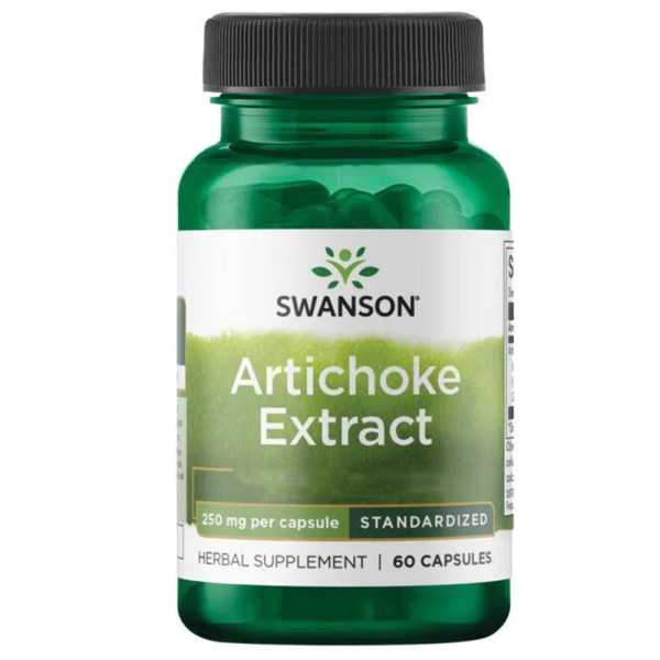 Swanson, Artichoke Extract, Standardisiert, 250mg, 60 Kapseln