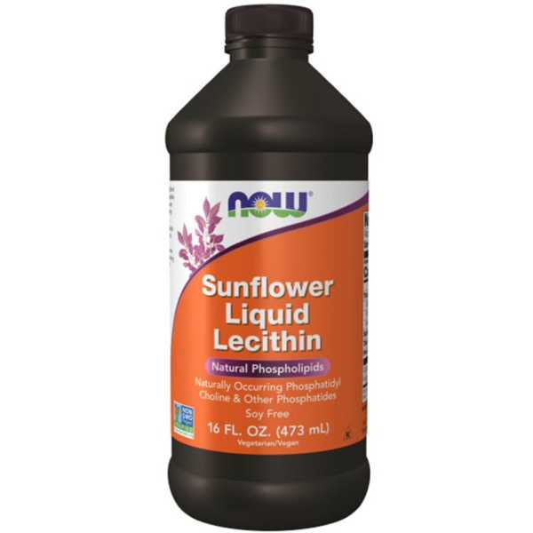 Now Foods, Sunflower Liquid Lecithin, 473ml
