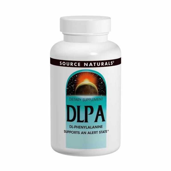 Source Naturals, DL-Phenylalanin (DLPA), 750mg, 60 Tabletten