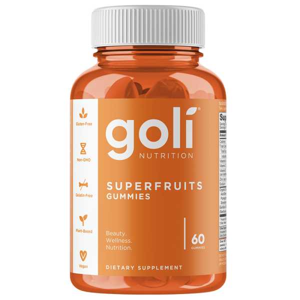 Goli Nutrition, Superfruits Beauty, 60 Gummies