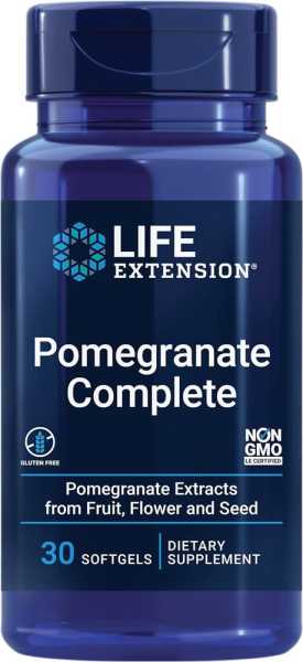 Life Extension, Pomegranate Complete, 30 Weichkapseln