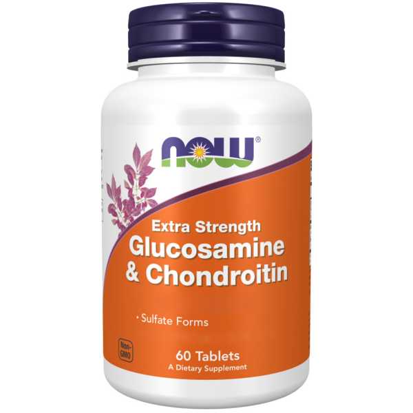 Now Foods, Glucosamine Chondroitin Extra Strenth, 60 Tabletten