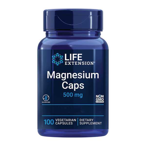 Life Extension, Magnesium, 500mg, 100 Veg. Kapseln