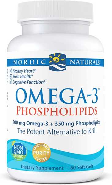 Nordic Naturals, Omega-3 Phospholipids, 60 Weichkapseln