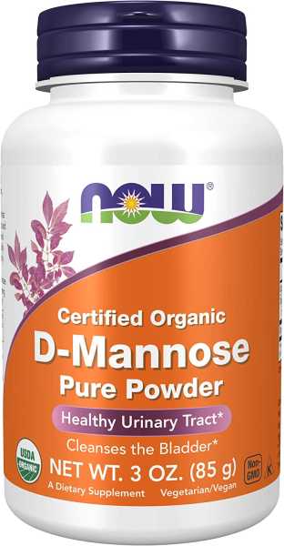 Now Foods, D-Mannose Powder, 85g