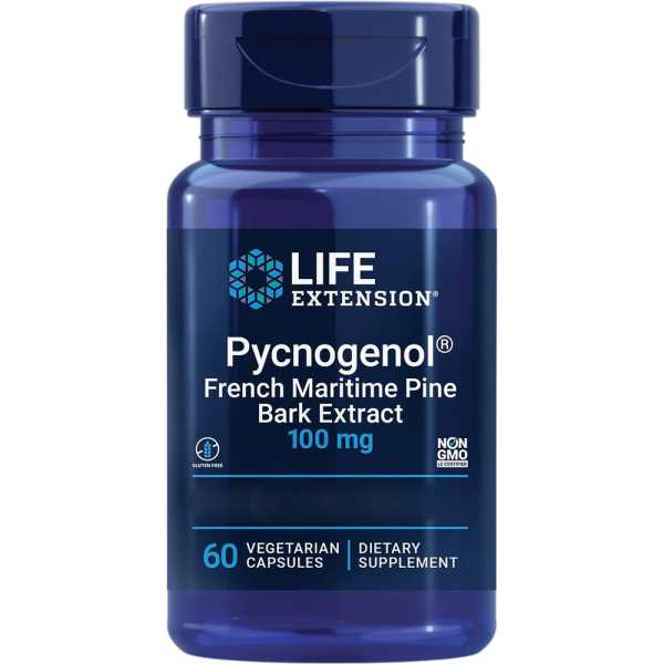 Life Extension, Pycnogenol, 100mg, 60 Kapseln