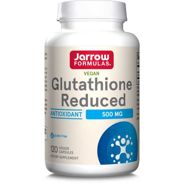 Jarrow Formulas, reduzierte Glutathione, 500mg, 120 Kapseln