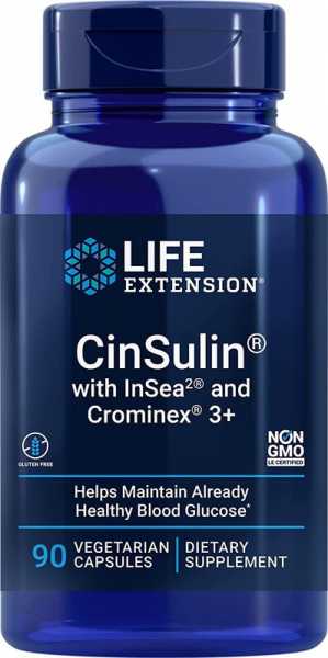 Life Extension, CinSulin, 90 Kapseln