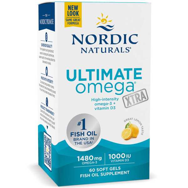 Nordic Naturals, Ultimate Omega Xtra, 60 Weichkapseln