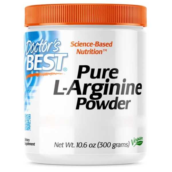 Doctor's Best, L-Arginine Pulver, 300g