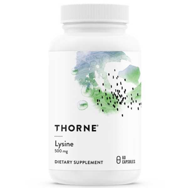 Thorne Research, Lysine, 500mg, 60 Kapseln