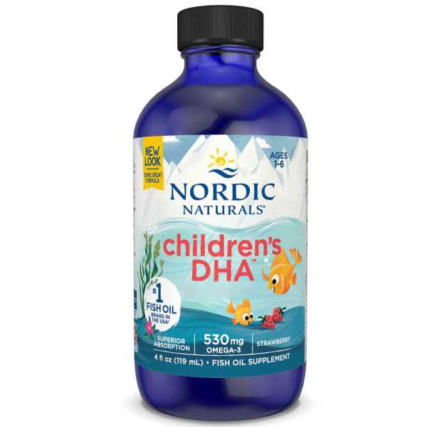 Nordic Naturals, Children's DHA, 530mg Omega-3, 119ml