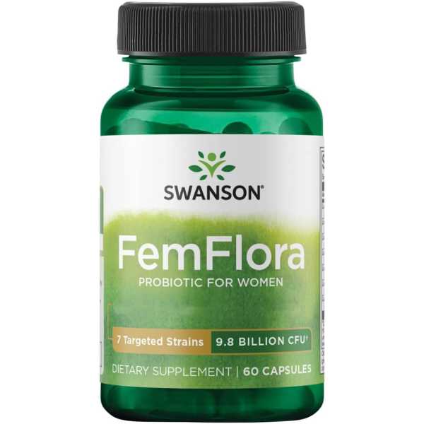 Swanson, FemFlora, Probiotic For Women, 60 Kapseln