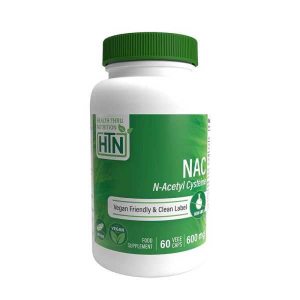 ​Health Thru Nutrition, ​N-Acetyl Cysteine NAC, 600mg, 120 Kapseln