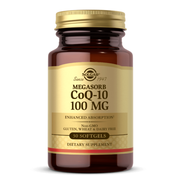 Solgar, Megasorb COQ-10, 100 mg, 30 Weichkapseln